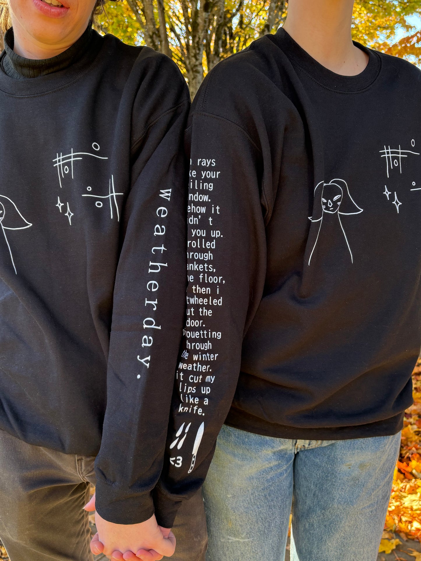 Weatherday - "Cooperative Calligraphy" Sweatshirt
